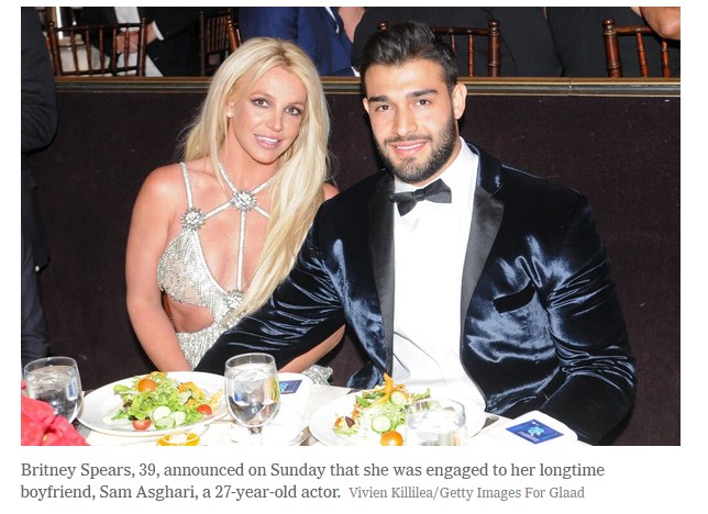 Britney Spears Gets Engaged Sam Asghari as Father Steps Down From Conservatorship