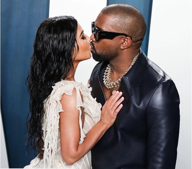 Kanye West Posts Kissing Photo with Kim Kardashian; Pines for Their Reunion