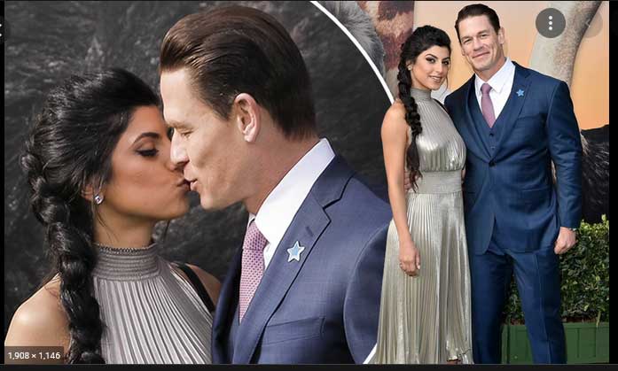 John Cena Marries Wife Shay Shariatzadeh Again 21 Months after First Wedding