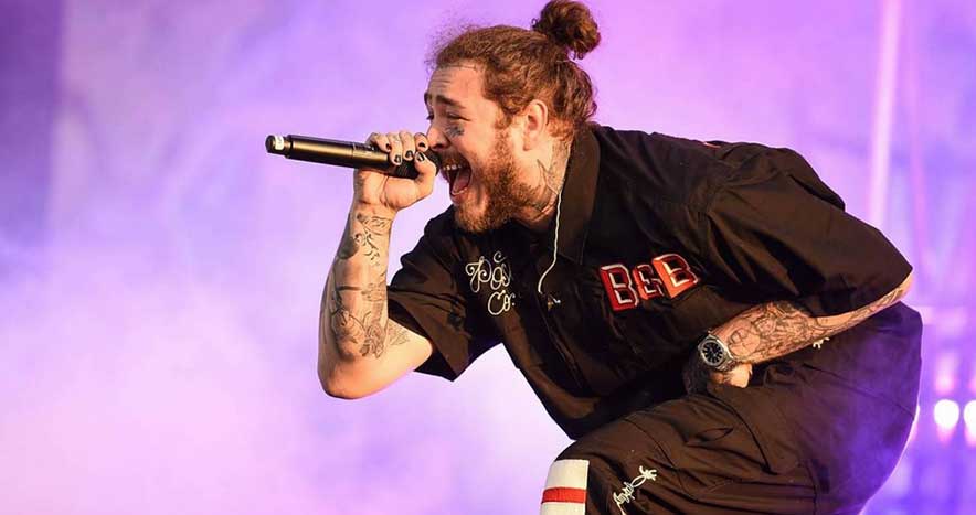 Post Malone Falls Onstage in St. Louis, Gets Attended to By Medics