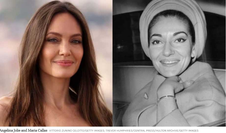 Angelina Jolie to Feature as Soprano Maria Callas in New Film by Pablo Larrain