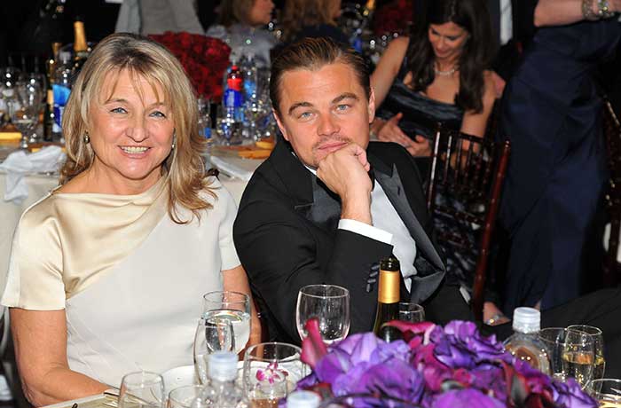 Leonardo DiCaprio’s Mum Witnesses Son’s Portrait Fetch $1.3 Million at Auction